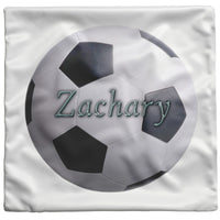 PILLOW WITH CROSSWORD/SOCCER BALL