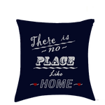 C)Personalize - NO PLACE LIKE HOME NAVY PILLOW/COVER