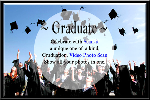 Graduation - Video Photo Scan (Scan Only)