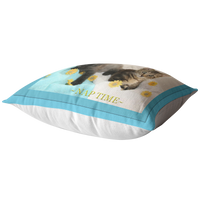 Personalize a Kitten Nap Time Pillow