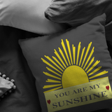 YOU ARE MY SUNSHINE PILLOW (GRAY)